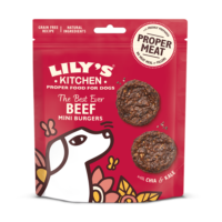 Lily's kitchen best ever beef burgers